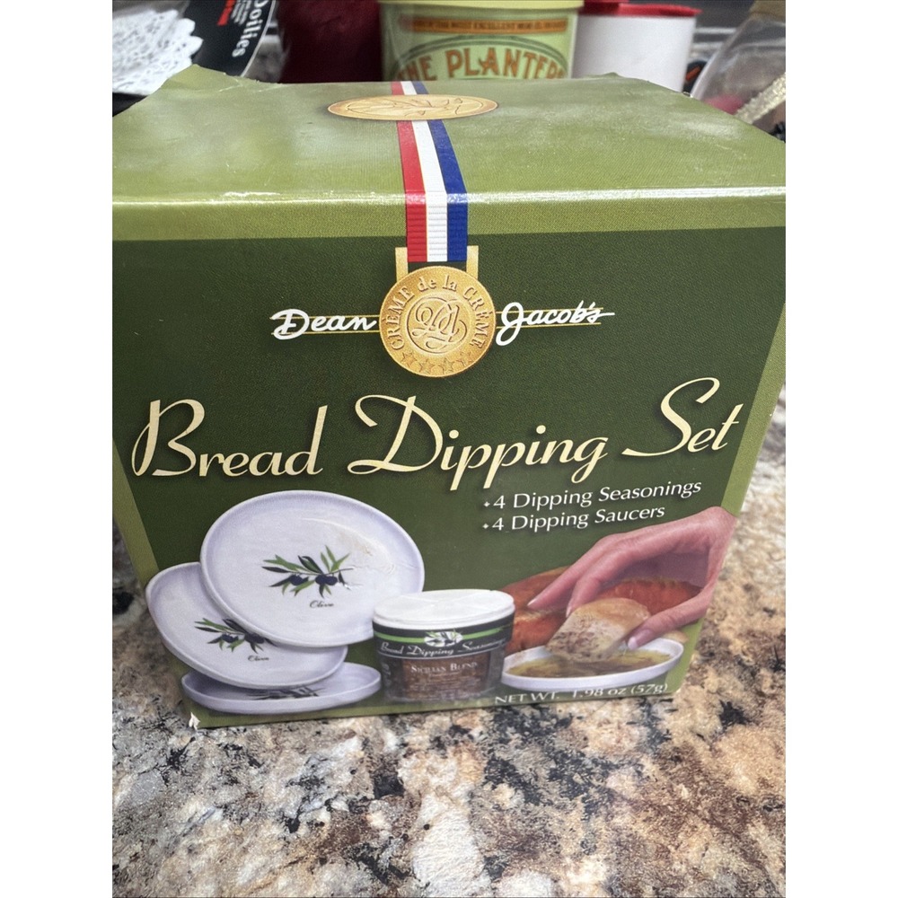 set of 4 DeannJacob's bread dripping set